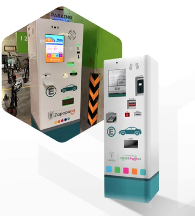 Kiosco de Zapopan, estacionamiento