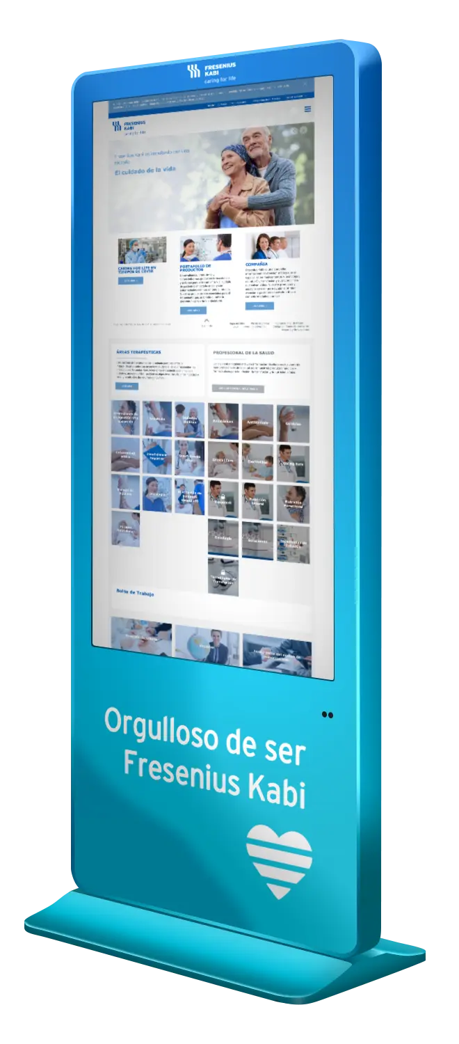 Tótem de Fresenius Kabi